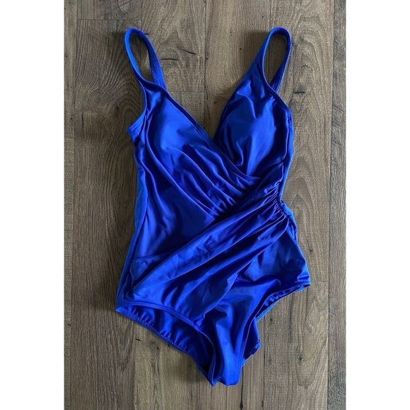 Miraclesuit Swim Miraclesuit 8188 Oceanus One Piece Royal Blue